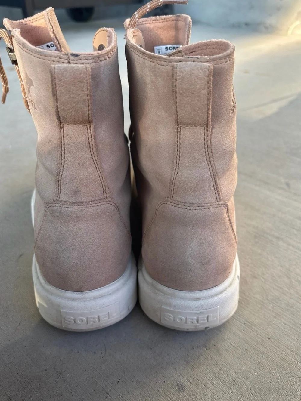 Sorel womens Suede Waterproof Lace-Up Boots